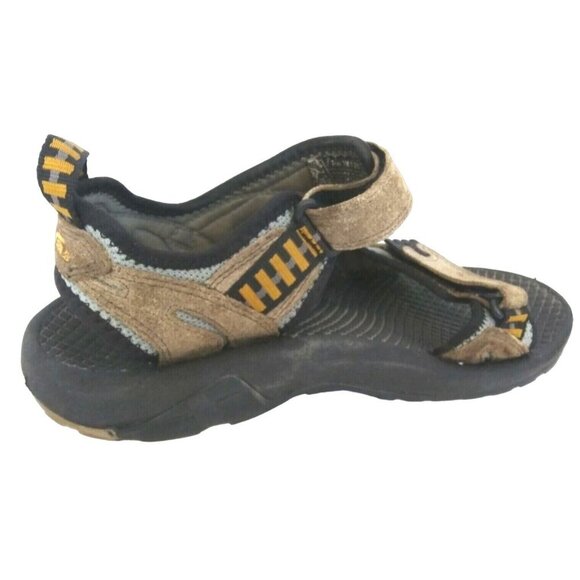 Teva XPD Sandals Mens Size 10 Brown Teal Suede Hiking Shoe Sandals SN 6674 main image 4